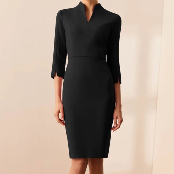 Libby London Dresses & Skirts - Libby London Hanover Pencil Skirt Form Fitting Tailored Career Dress in Black